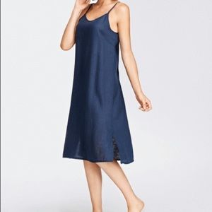 FLAX SLIP DRESS
